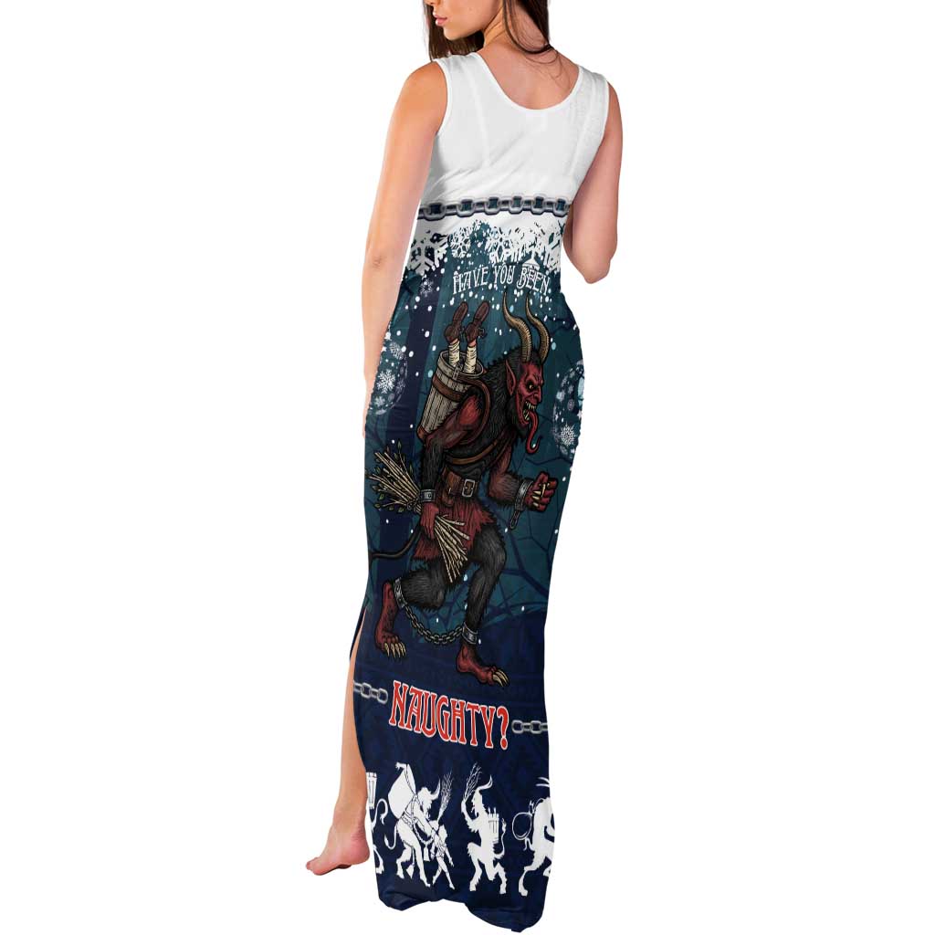 Gruss vom Krampus Christmas Tank Maxi Dress Creepy Xmas Devil - Wonder Print Shop