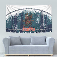 Gruss vom Krampus Christmas Tapestry Creepy Xmas Devil - Wonder Print Shop