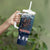 Gruss vom Krampus Christmas Tumbler With Handle Creepy Xmas Devil - Wonder Print Shop