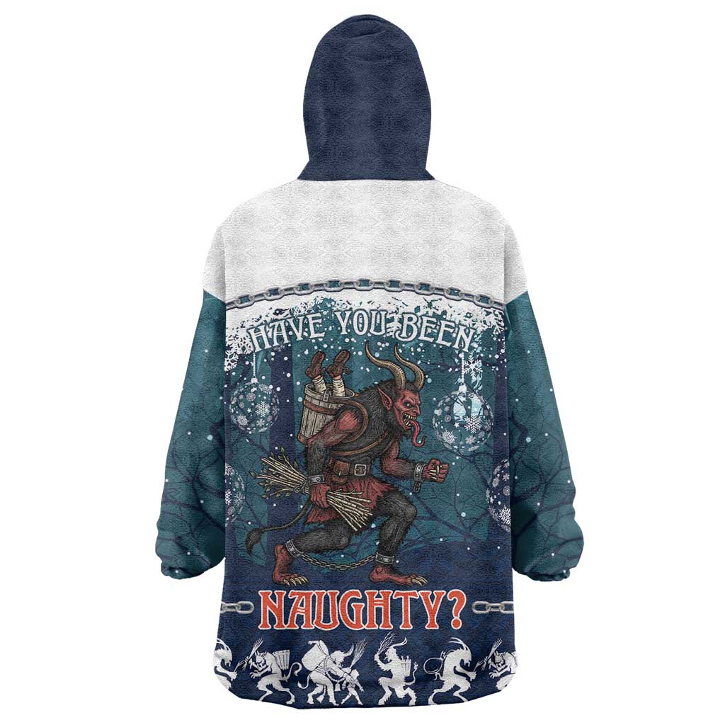 Gruss vom Krampus Christmas Wearable Blanket Hoodie Creepy Xmas Devil - Wonder Print Shop