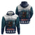 Gruss vom Krampus Christmas Zip Hoodie Creepy Xmas Devil - Wonder Print Shop