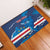 Custom Cape Verde Football Rubber Doormat Go Blue Sharks - Mascot Version - Wonder Print Shop