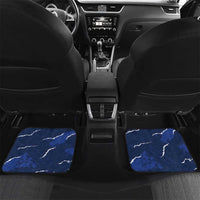 Custom Cape Verde Football Car Mats Go Blue Sharks - Sporty Version - Wonder Print Shop