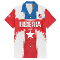 Custom Liberia Football Family Matching Short Sleeve Bodycon Dress and Hawaiian Shirt Go Lone Stars - Sporty Style - Wonder Print Shop