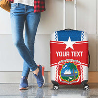 Custom Liberia Football Luggage Cover Go Lone Stars - Sporty Style - Wonder Print Shop