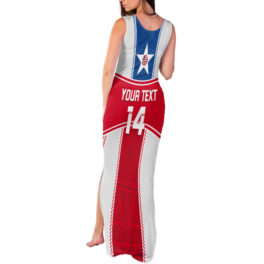 Custom Liberia Football Tank Maxi Dress Go Lone Stars - Sporty Style - Wonder Print Shop