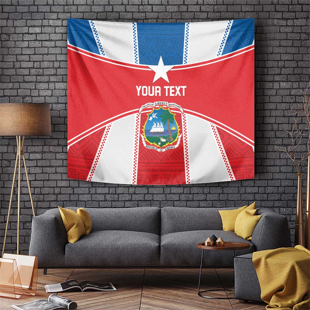 Custom Liberia Football Tapestry Go Lone Stars - Sporty Style - Wonder Print Shop