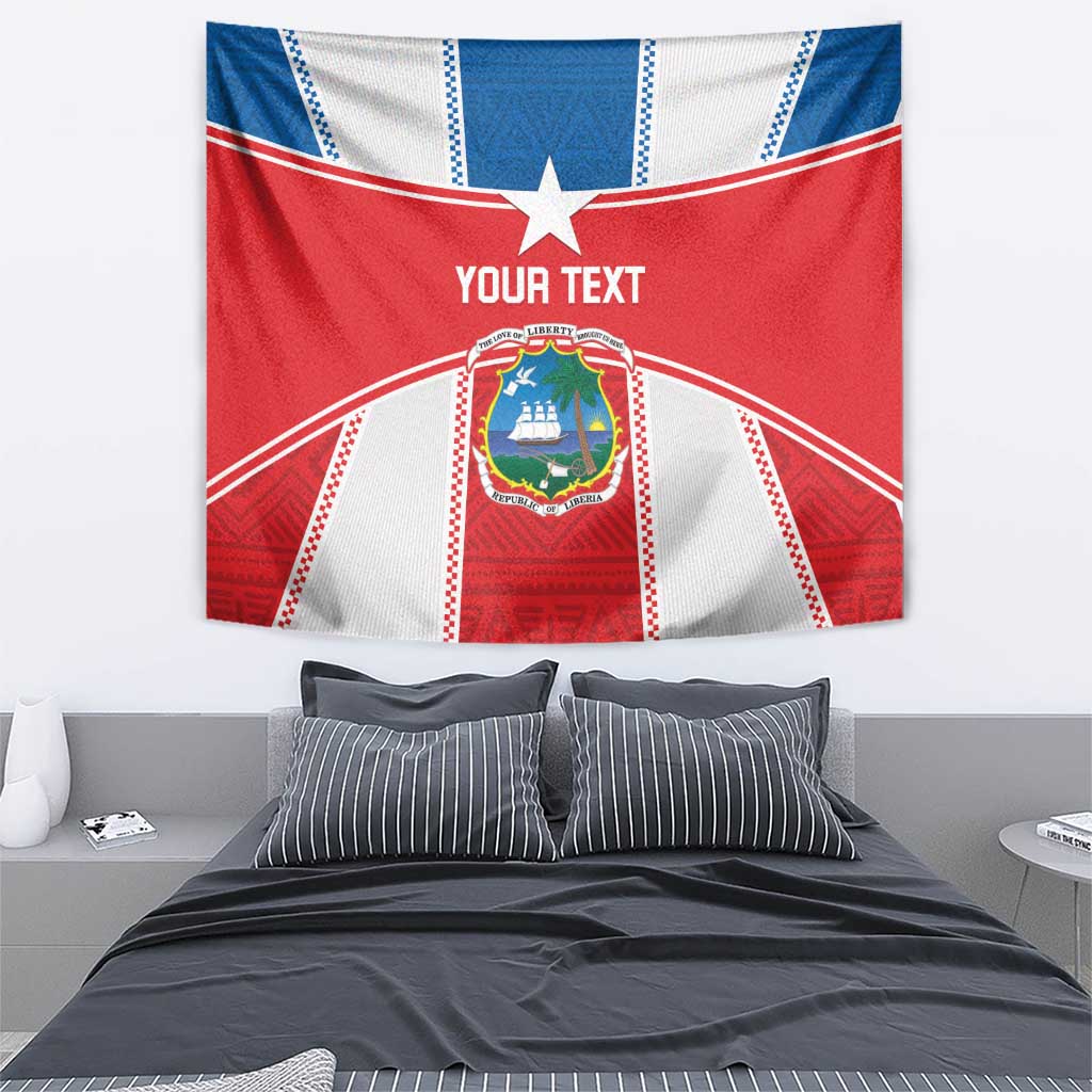 Custom Liberia Football Tapestry Go Lone Stars - Sporty Style - Wonder Print Shop