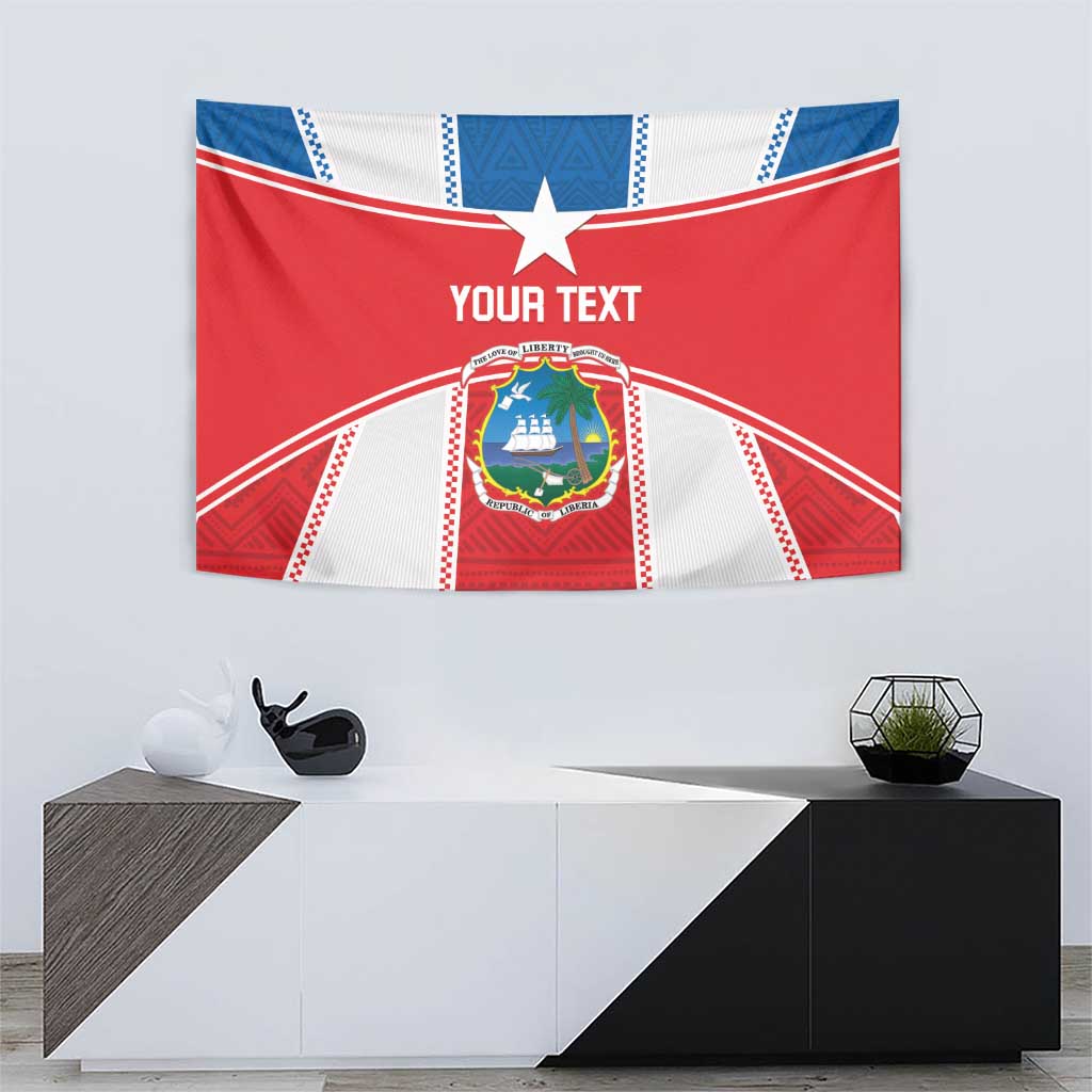 Custom Liberia Football Tapestry Go Lone Stars - Sporty Style - Wonder Print Shop