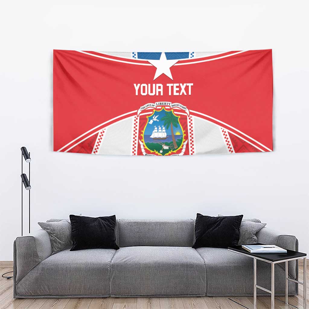 Custom Liberia Football Tapestry Go Lone Stars - Sporty Style - Wonder Print Shop