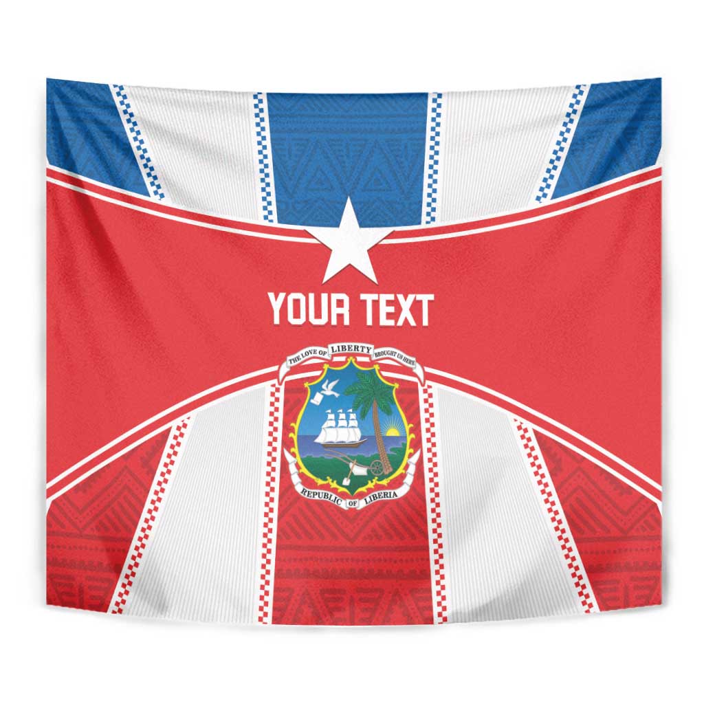 Custom Liberia Football Tapestry Go Lone Stars - Sporty Style - Wonder Print Shop