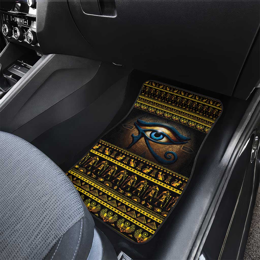 Ancient Egypt Eye Of Ra Car Mats Sun To The Egyptians - Wonder Print Shop