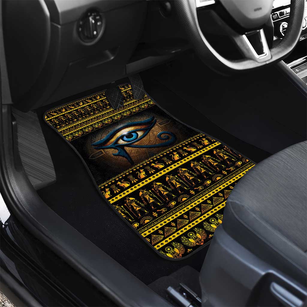 Ancient Egypt Eye Of Ra Car Mats Sun To The Egyptians - Wonder Print Shop