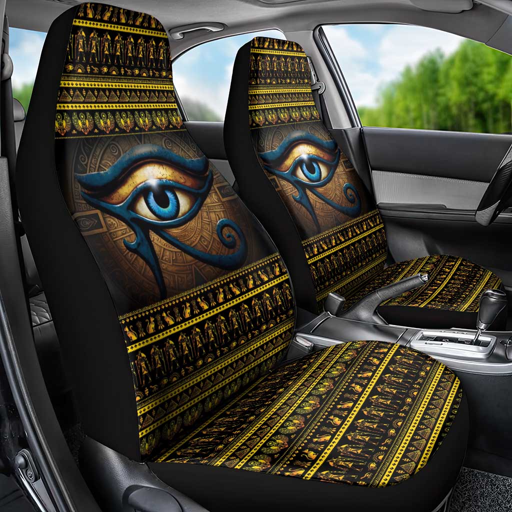 Ancient Egypt Eye Of Ra Car Seat Cover Sun To The Egyptians - Wonder Print Shop