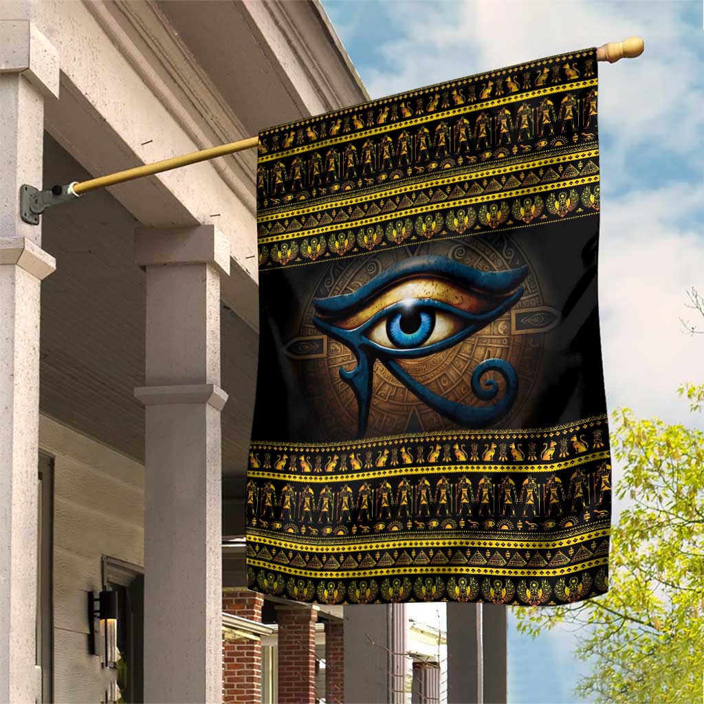Ancient Egypt Eye Of Ra Garden Flag Sun To The Egyptians - Wonder Print Shop