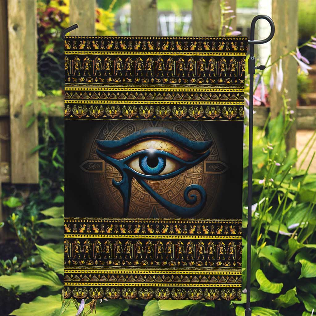 Ancient Egypt Eye Of Ra Garden Flag Sun To The Egyptians - Wonder Print Shop