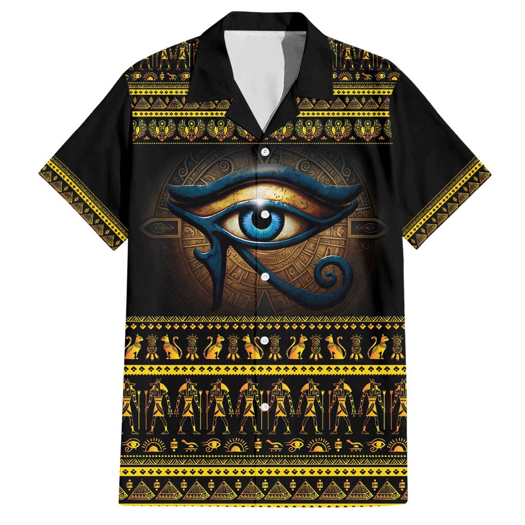 Ancient Egypt Eye Of Ra Hawaiian Shirt Sun To The Egyptians - Wonder Print Shop
