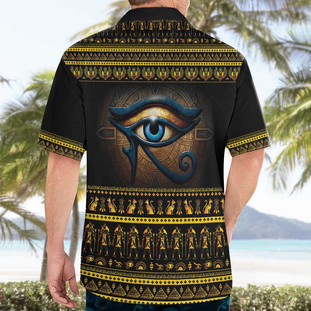 Ancient Egypt Eye Of Ra Hawaiian Shirt Sun To The Egyptians - Wonder Print Shop