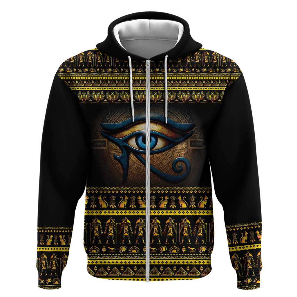 Ancient Egypt Eye Of Ra Hoodie Sun To The Egyptians - Wonder Print Shop