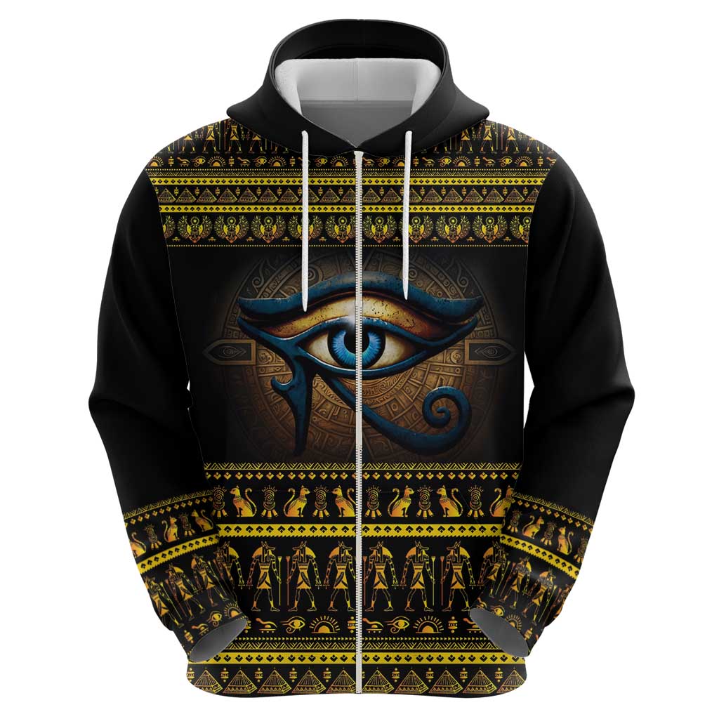 Ancient Egypt Eye Of Ra Hoodie Sun To The Egyptians - Wonder Print Shop