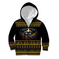 Ancient Egypt Eye Of Ra Kid Hoodie Sun To The Egyptians - Wonder Print Shop