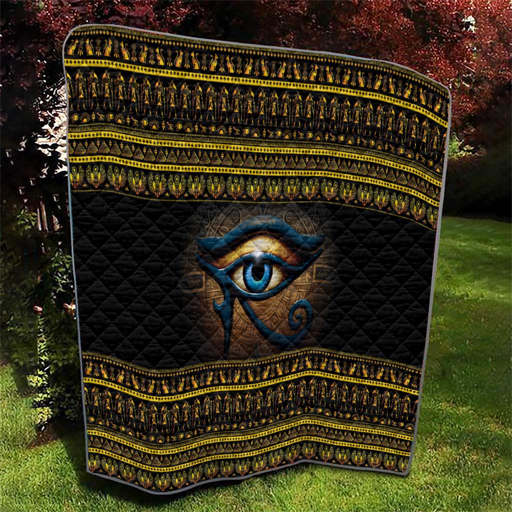 Ancient Egypt Eye Of Ra Quilt Sun To The Egyptians - Wonder Print Shop