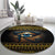 Ancient Egypt Eye Of Ra Round Carpet Sun To The Egyptians
