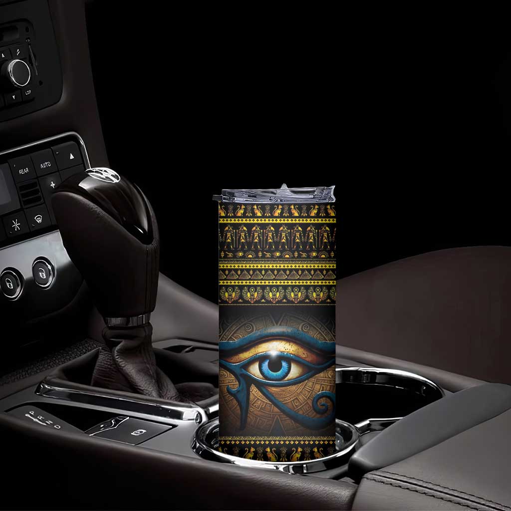 Ancient Egypt Eye Of Ra Skinny Tumbler Sun To The Egyptians - Wonder Print Shop