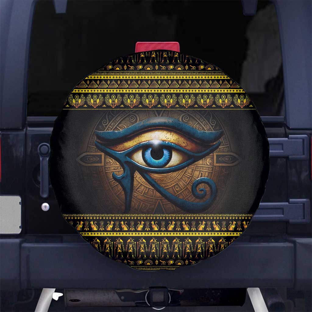 Ancient Egypt Eye Of Ra Spare Tire Cover Sun To The Egyptians - Wonder Print Shop