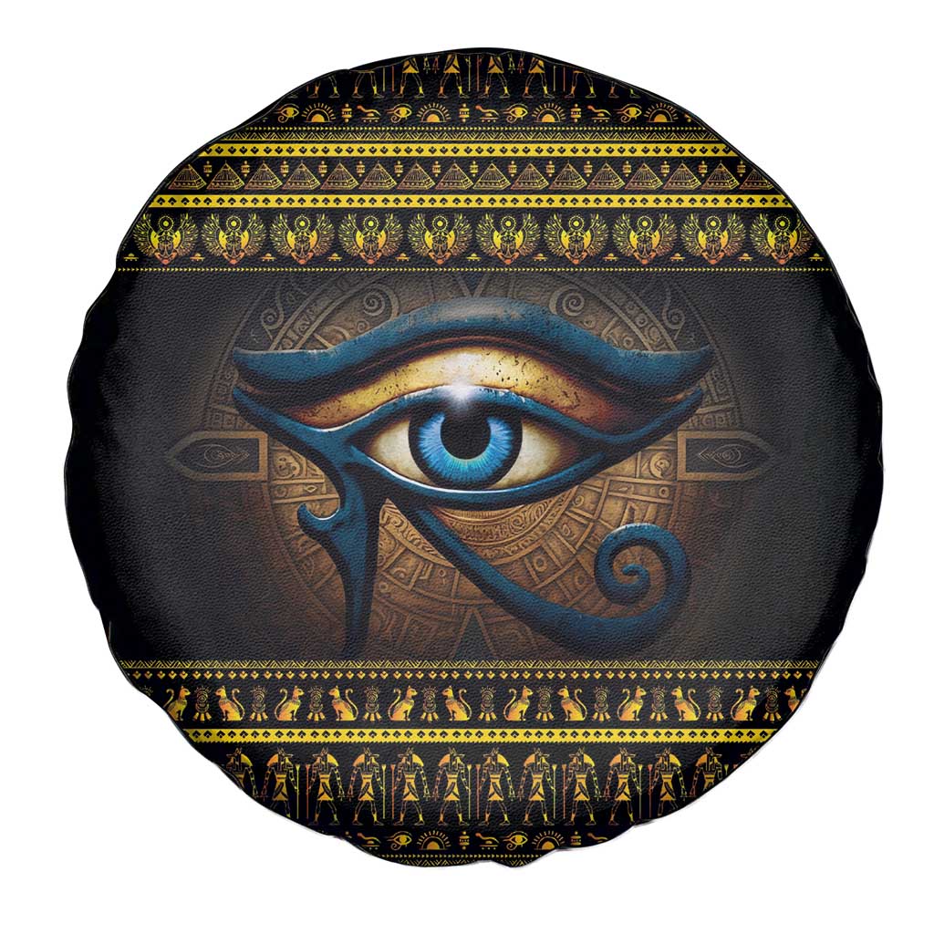 Ancient Egypt Eye Of Ra Spare Tire Cover Sun To The Egyptians - Wonder Print Shop