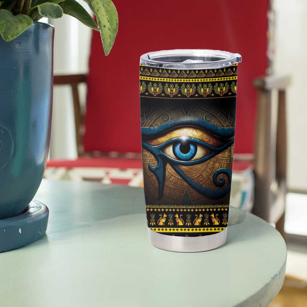 Ancient Egypt Eye Of Ra Tumbler Cup Sun To The Egyptians - Wonder Print Shop