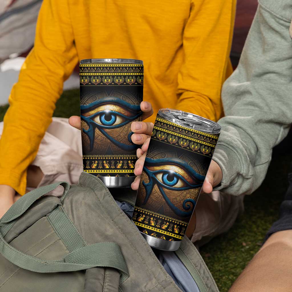 Ancient Egypt Eye Of Ra Tumbler Cup Sun To The Egyptians - Wonder Print Shop