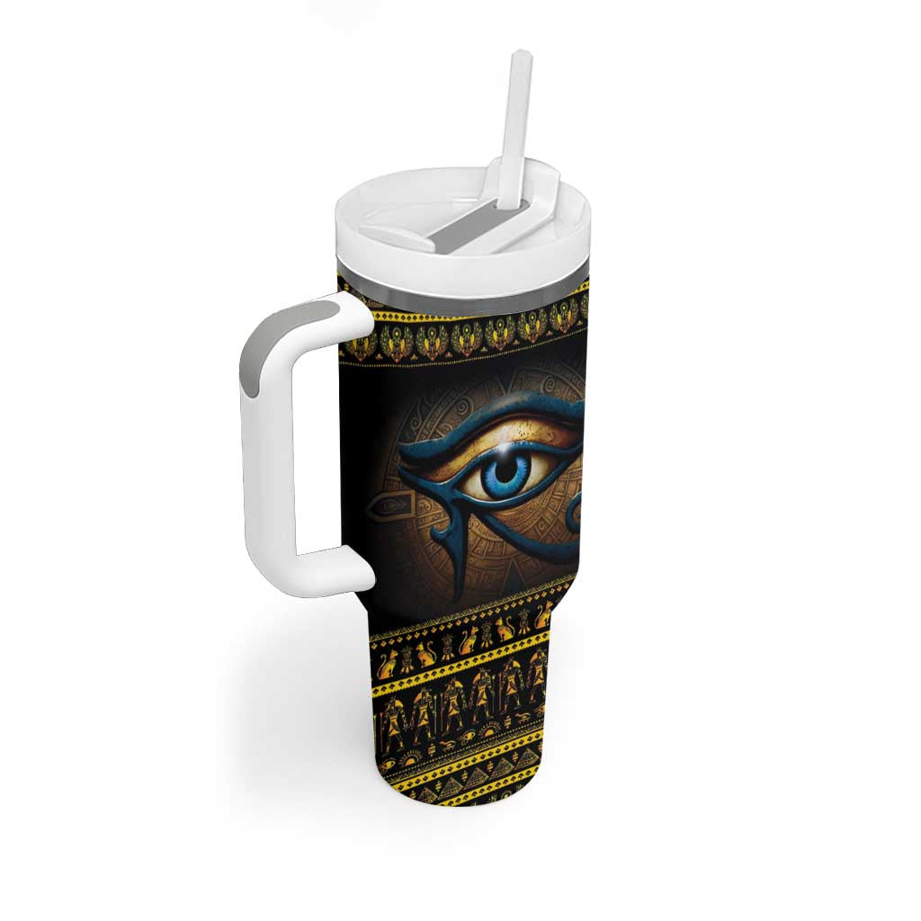 Ancient Egypt Eye Of Ra Tumbler With Handle Sun To The Egyptians - Wonder Print Shop