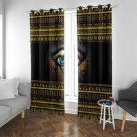 Ancient Egypt Eye Of Ra Window Curtain Sun To The Egyptians - Wonder Print Shop