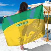 Custom Gabon Football Sarong Allez Les Pantheres - Wonder Print Shop