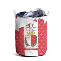 Malta Republic Day Laundry Basket Jum ir-Repubblika Maltese Cross - Wonder Print Shop