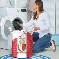 Malta Republic Day Laundry Basket Jum ir-Repubblika Maltese Cross - Wonder Print Shop