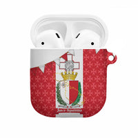 Malta Republic Day AirPods Case Jum ir-Repubblika Maltese Cross - Wonder Print Shop