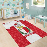 Malta Republic Day Area Rug Jum ir-Repubblika Maltese Cross - Wonder Print Shop