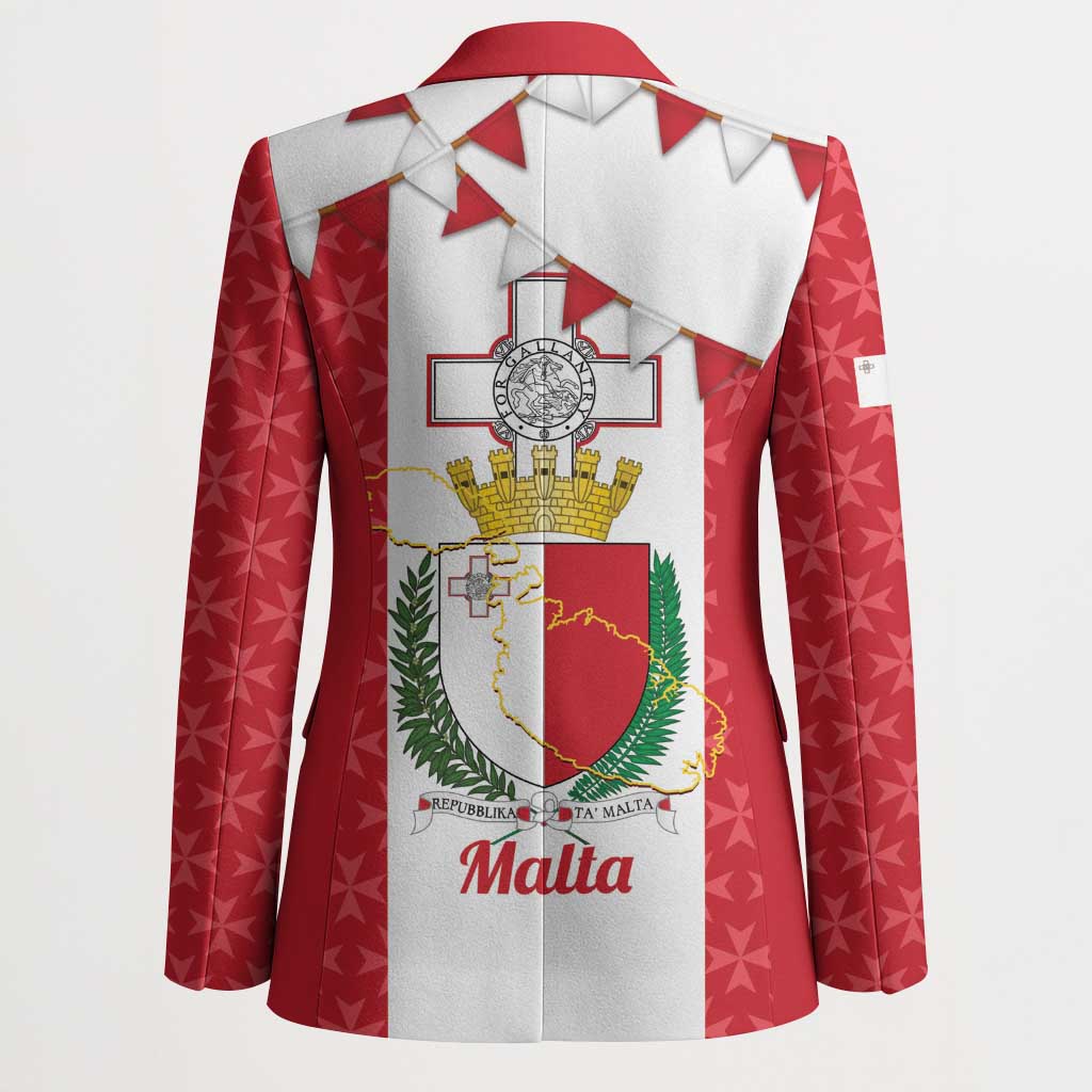 Malta Republic Day Blazer Jum ir-Repubblika Maltese Cross - Wonder Print Shop