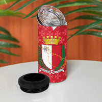 Malta Republic Day 4 in 1 Can Cooler Tumbler Jum ir-Repubblika Maltese Cross - Wonder Print Shop