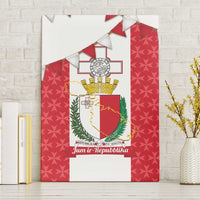 Malta Republic Day Canvas Wall Art Jum ir-Repubblika Maltese Cross - Wonder Print Shop
