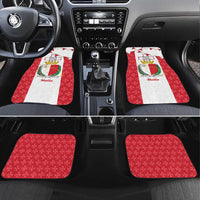 Malta Republic Day Car Mats Jum ir-Repubblika Maltese Cross - Wonder Print Shop