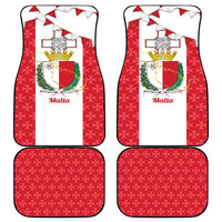 Malta Republic Day Car Mats Jum ir-Repubblika Maltese Cross - Wonder Print Shop
