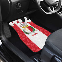 Malta Republic Day Car Mats Jum ir-Repubblika Maltese Cross - Wonder Print Shop