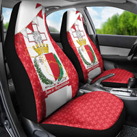 Malta Republic Day Car Seat Cover Jum ir-Repubblika Maltese Cross - Wonder Print Shop