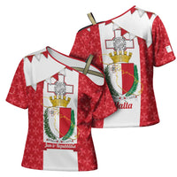 Malta Republic Day Cross Shoulder Shirt Jum ir-Repubblika Maltese Cross - Wonder Print Shop