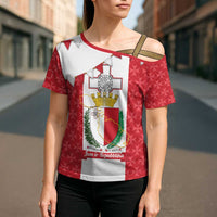 Malta Republic Day Cross Shoulder Shirt Jum ir-Repubblika Maltese Cross - Wonder Print Shop