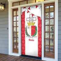 Malta Republic Day Door Cover Jum ir-Repubblika Maltese Cross - Wonder Print Shop