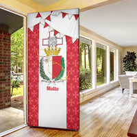 Malta Republic Day Door Cover Jum ir-Repubblika Maltese Cross - Wonder Print Shop